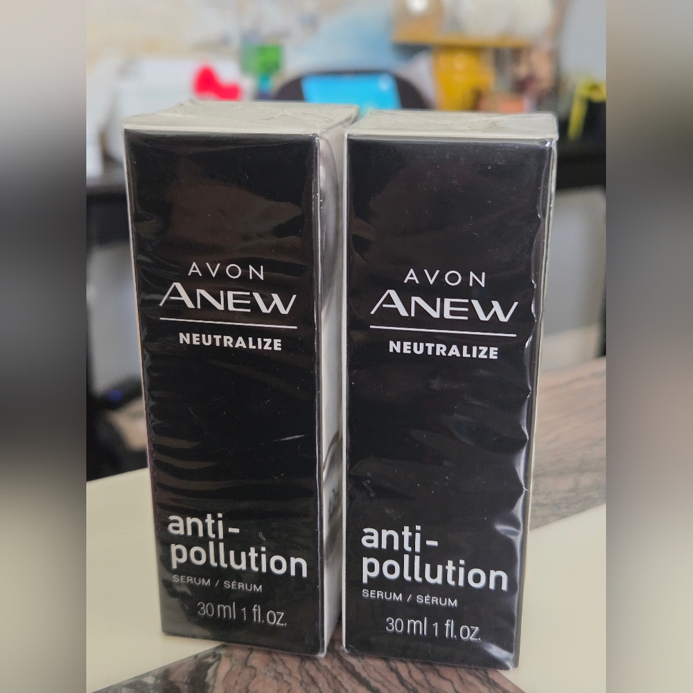 2 Avon Anew Neutralize Anti-Pollution Serum